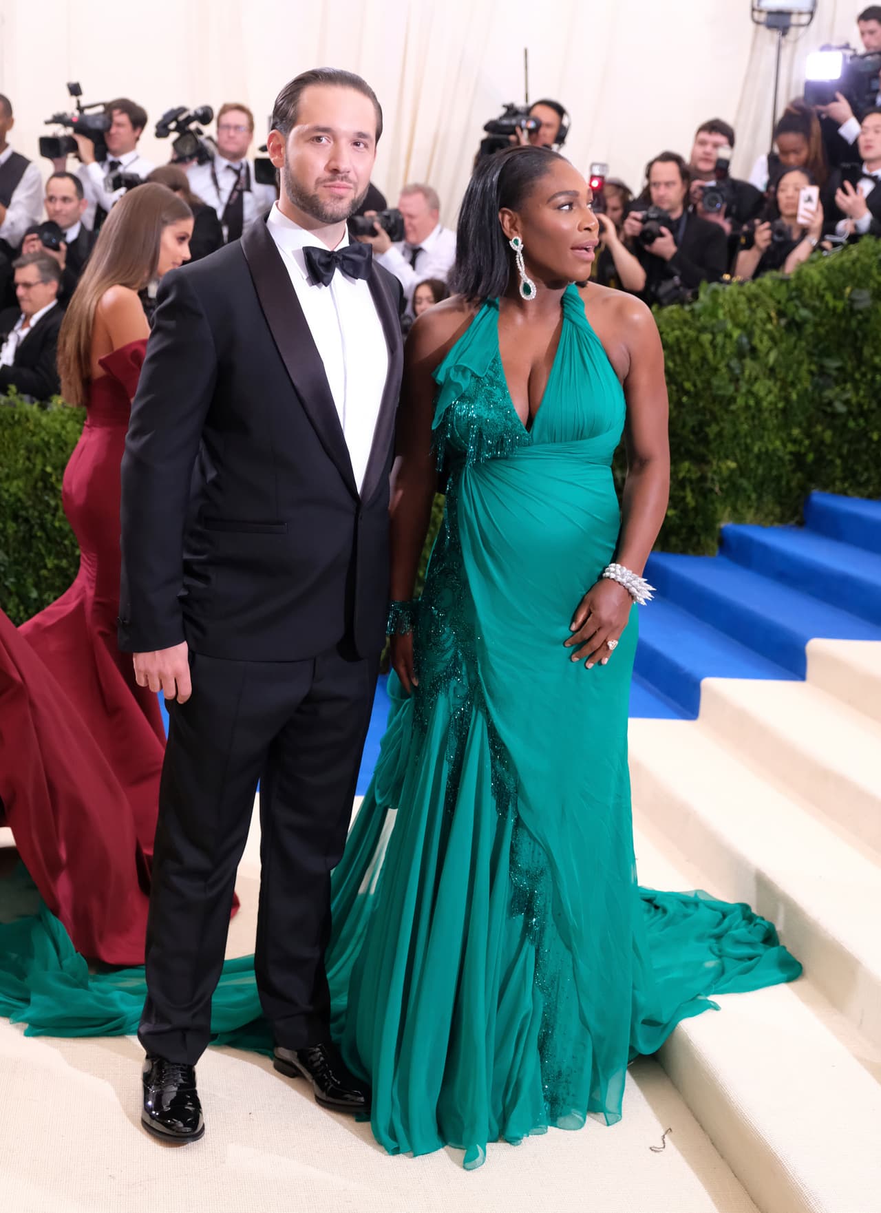 Alexis Ohanian, cofundador de la página Reddit, es el padre del bebé y el hombre con quien se comprometió en diciembre pasado, tras dos años desde que se conocieron.