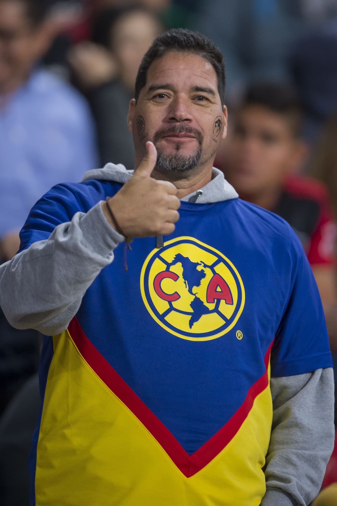 Los fanáticos del América listos para el juego contra Atlas en el Estadio Jalisco por la jornada 2 del Clausura 2019.