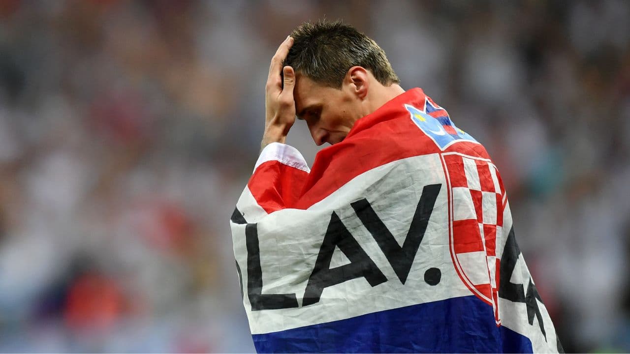 Se va: Mario Mandzukic le dice adiós a la selección de Croacia