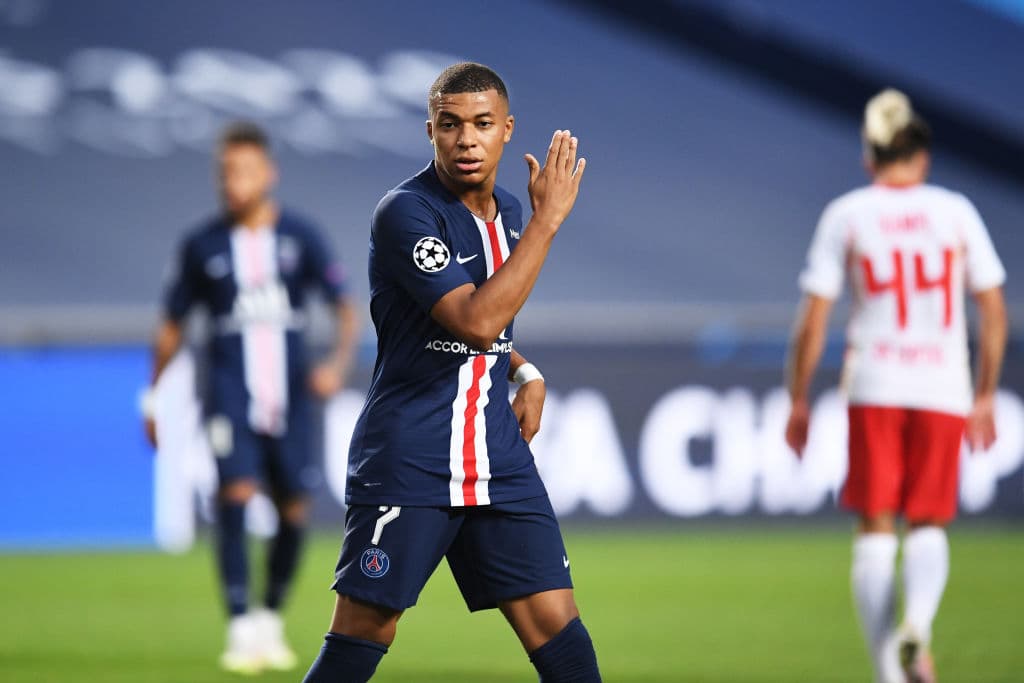 Mbappé es baja con el PSG para Champions League por lesión