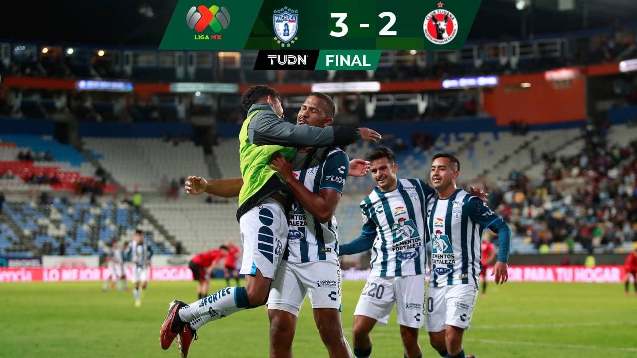 Pachuca suma otra victoria y hunde a los Xolos del 'Piojo' Herrera