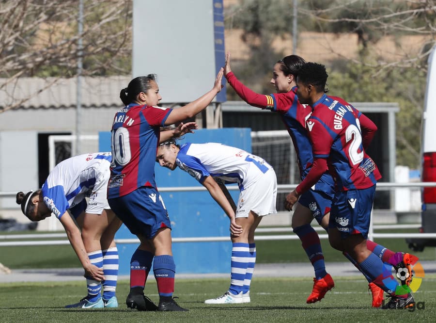<b>Levante [2]-1 Sporting de Huelva: </b>para el equipo granota marcó Charlyn Corral, pero también puso asistencia Greta Espinoza, por lo que fue un triunfo pintado de tricolor en la Liga Iberdrola de España.