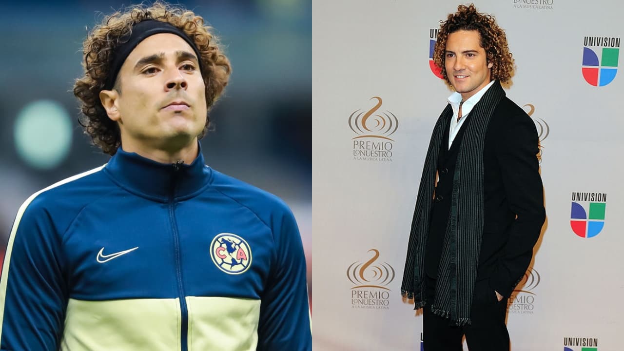 Guillermo Ochoa y David Bisbal | De día es arquero del ‘Ame’ y por cuando cae la noche, podría hacer de doble... ¡pura bulería!
