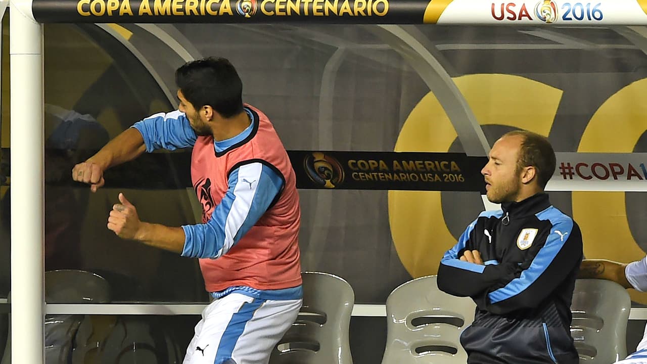 Luis Suárez no pudo jugar pero no pasó desapercibido en la Copa América Centenario