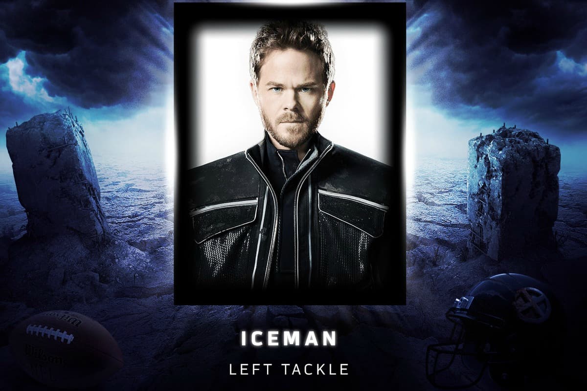 Iceman – Tackle izquierdo: Verdaderamente tiene agua helada en las venas y su técnica de bloqueo congelará a todos.