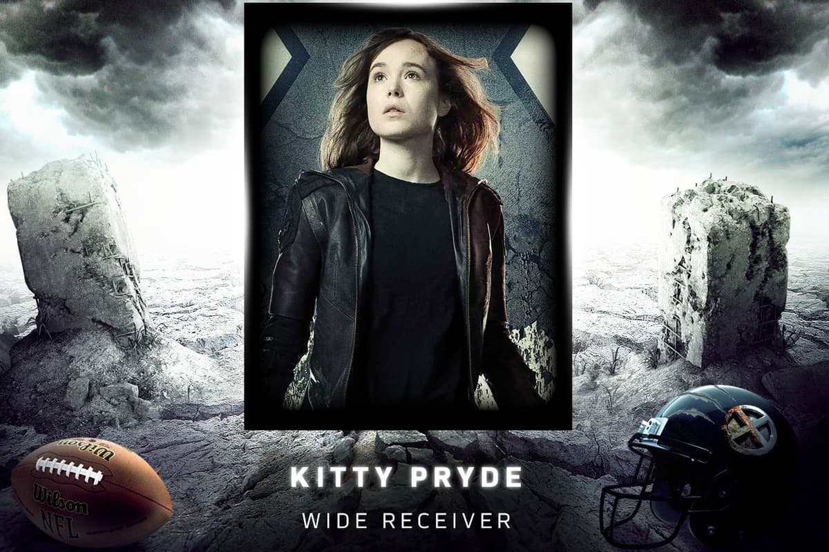 Kitty Pryde - Receptor: Nadie puede defenderse de ella, por que simplemente nadie puede tocarla debido a su capacidad de atravesar la materia sólida mediante la alteración de la vibración de sus átomos.