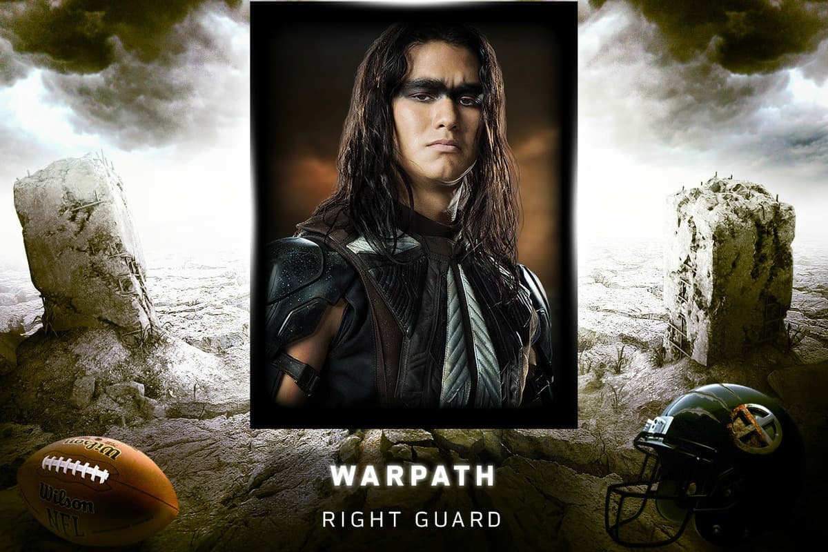 Warpath - Guardia derecho: El posee con los magníficos instintos y reflejos para la posición.