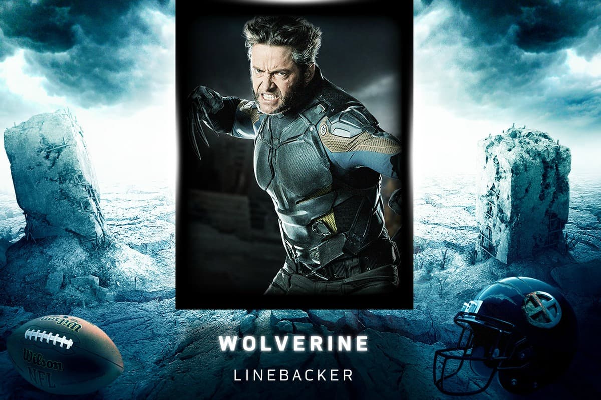 Wolverine - Linebacker: El mejor aquí es en lo que hace. Un defensivo atlético con habilidades filosas.
