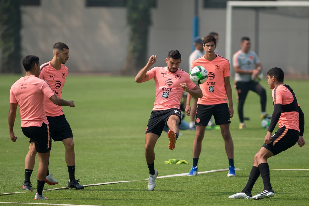 América tendrá una dura llave de Semifinal contra León, el equipo de mejor campaña regular en el Clausura 2019, por lo que las 'Águilas' entrenan para ajustar su 'vuelo' en el sueño del bicampeonato en la Liga MX.