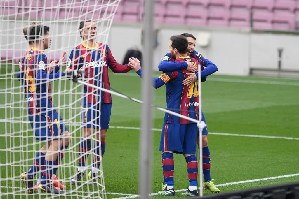 Lionel Messi (32’) y Álex Fernández (89’) marcaron desde los once pasos. Los blaugranas llegaron a 47 unidades. Su siguiente compromiso en La Liga será ante Elche.