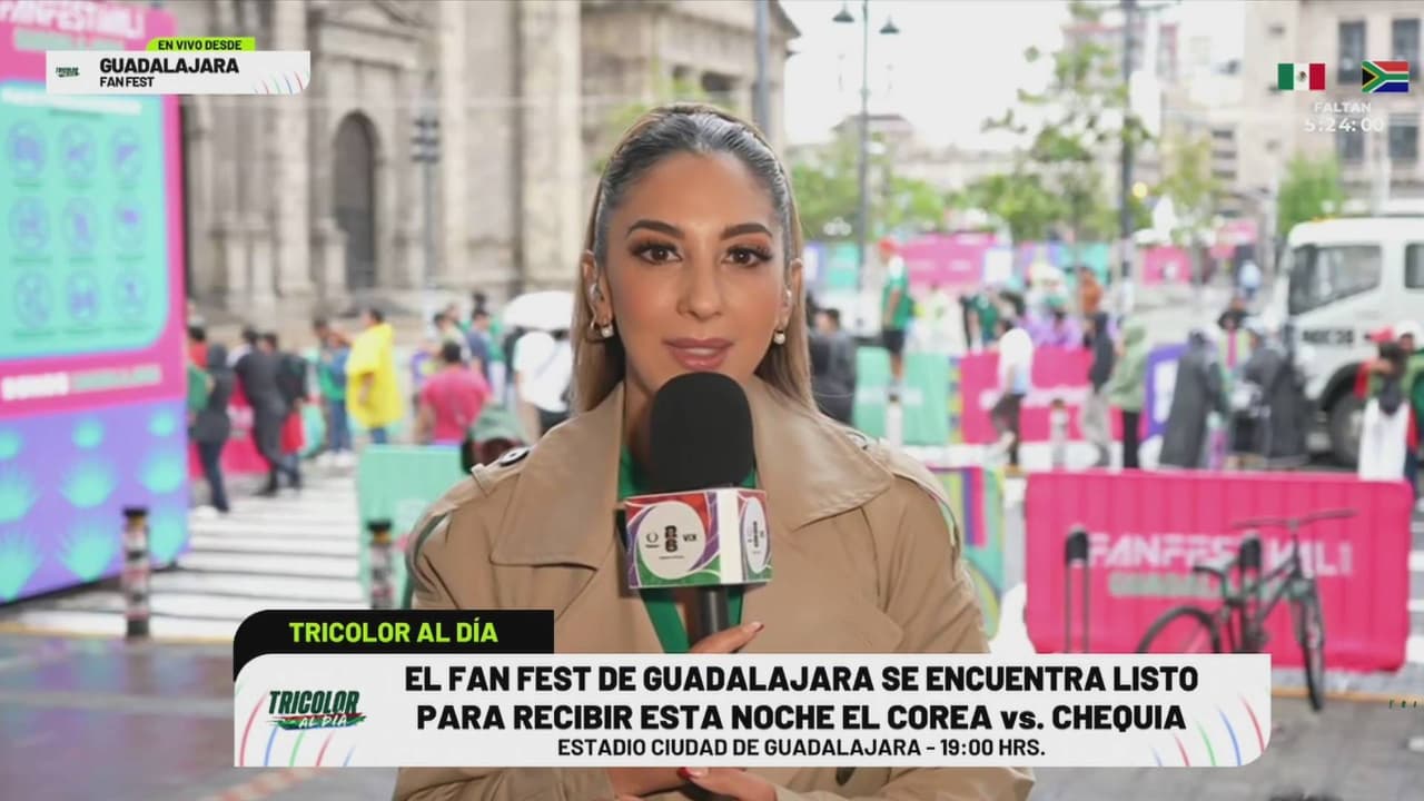 ¡Banderazo en el Fan Fest de Guadalajara para el Mundial 2026!