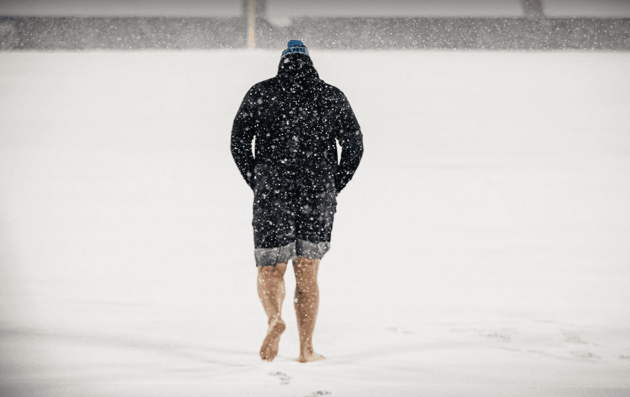 El ritual del jugador de los Titans que 'congela' a cualquiera