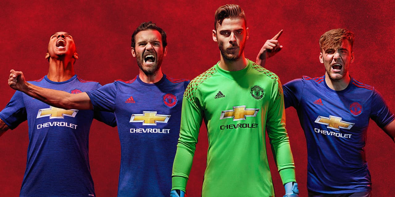 Jersey de visitante del Manchester United 2016-17
