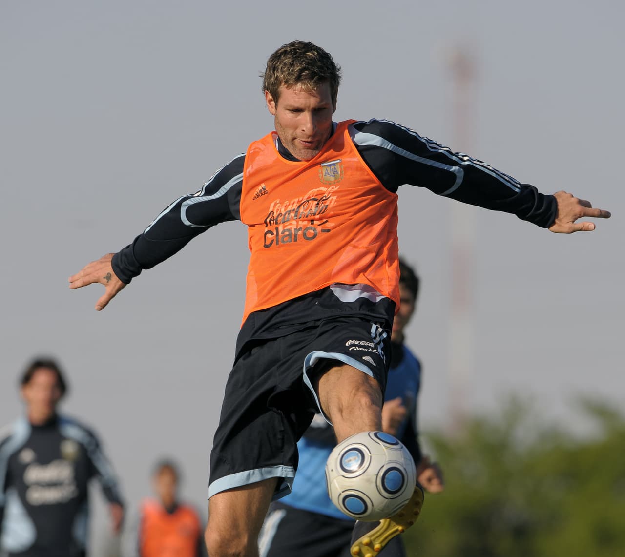 La convocatoria de Palermo generó toda clase de comentarios por su edad, pero el delantero siempre mostró disposición y entrega con la selección.