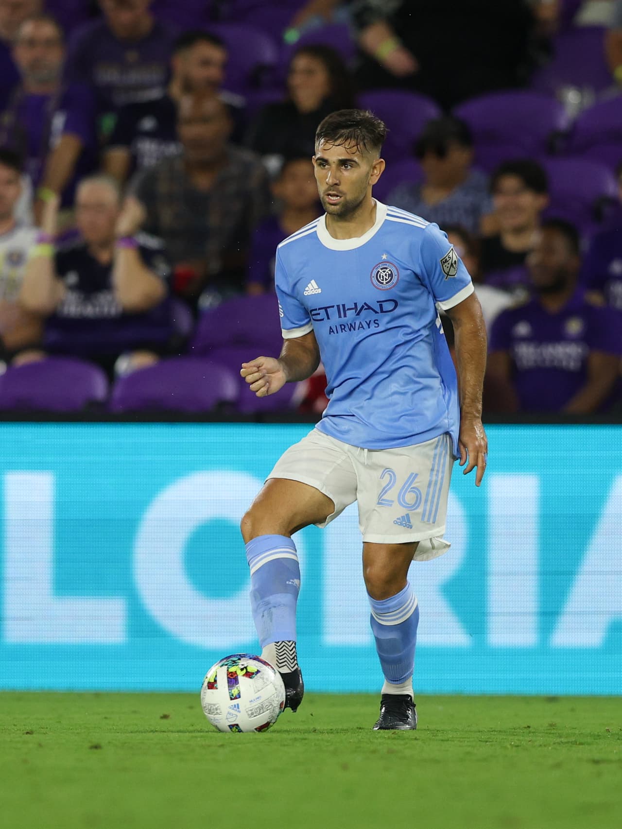 Acevedo fue una parte importante del conjunto celeste, especialmente durante la temporada 2022 de la MLS.