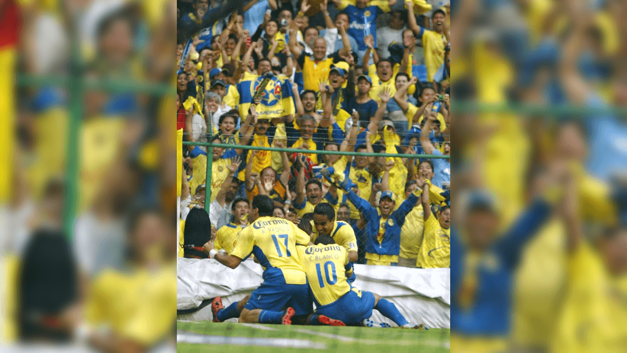 <b>¡Fiesta de las Águilas!</b>
<br>- En la parte complementaria, el América aprovechó para hacer tres goles más y deleitar a su afición con seis goles en una Final.
<br>- Cuauhtémoc Blanco (62'), Jesús Mendoza (67') y 'Piojo' López (89') completaron la fiesta del equipo local.
<br>- Carlos María Morales (59') y Flavo Davino (86') hicieron más decoroso el marcador.