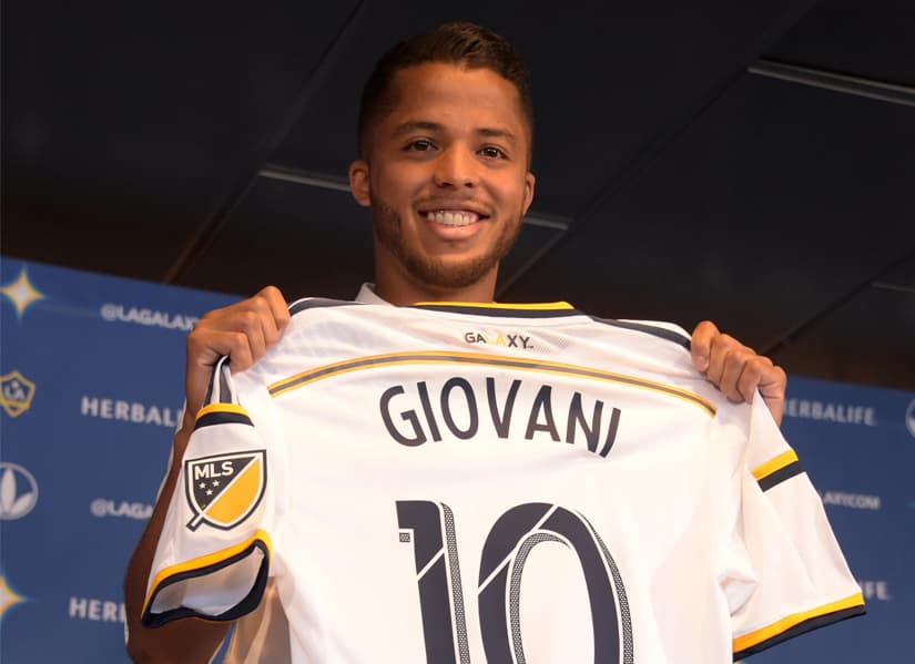 Gio dos Santos presentado LA Galaxy
