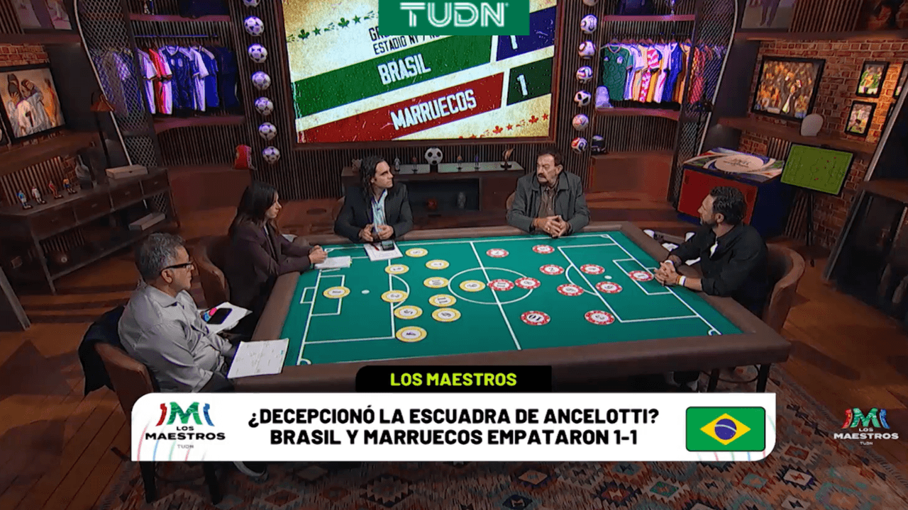 Los Maestros cuestionan el orden táctico del Brasil de Ancelotti