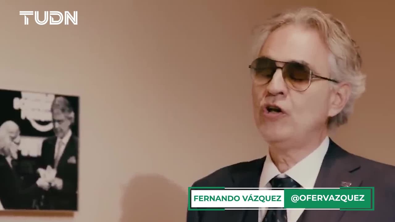 Andrea Bocelli estará en la inauguración de la Euro 2020