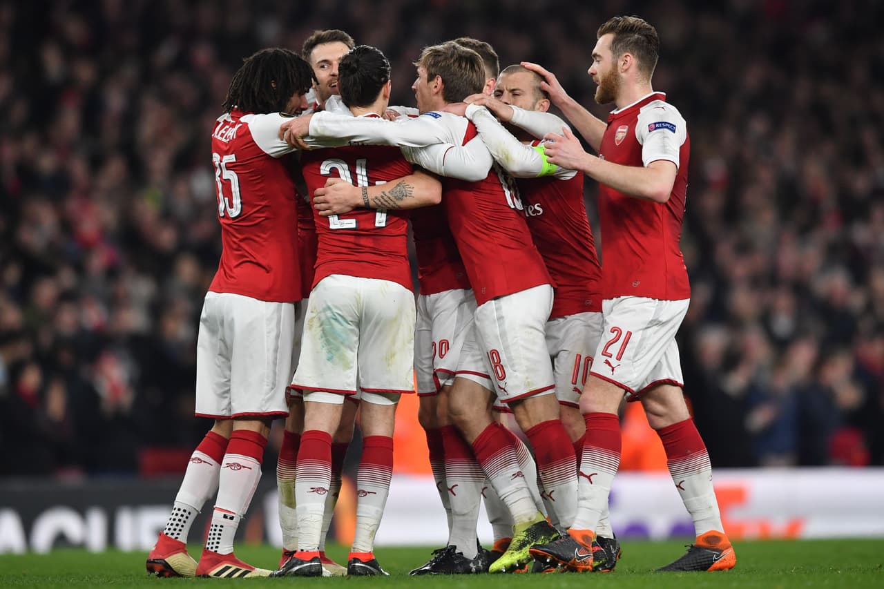 Primero fue un penal –dudoso– a Danny Welbeck quien se encargó de cobrarlo para el empate y luego Granit Xhaqa puso en ventaja a los Gunners.