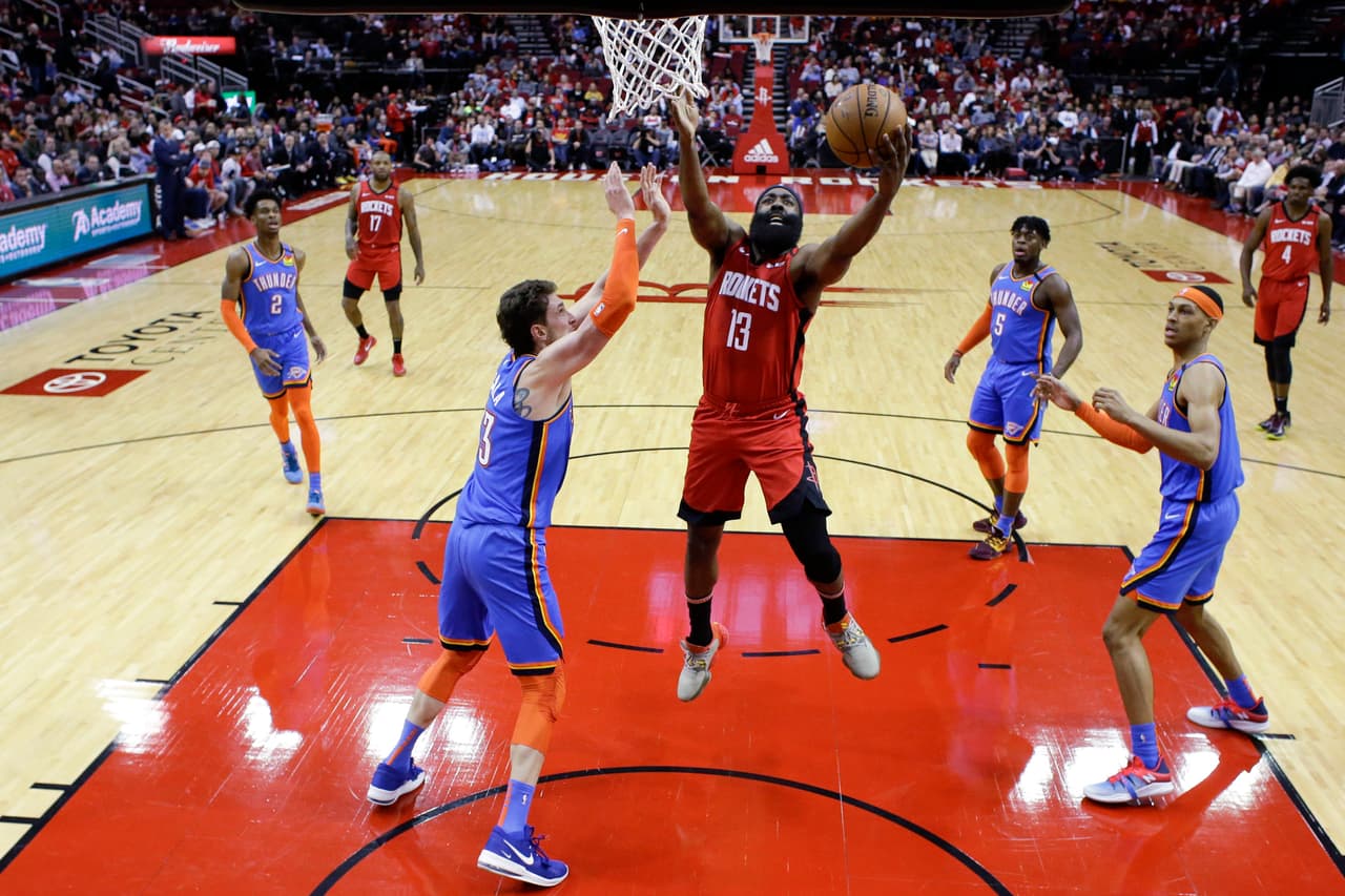 (4) Oklahoma City Thunder vs. (5) Houston Rockets