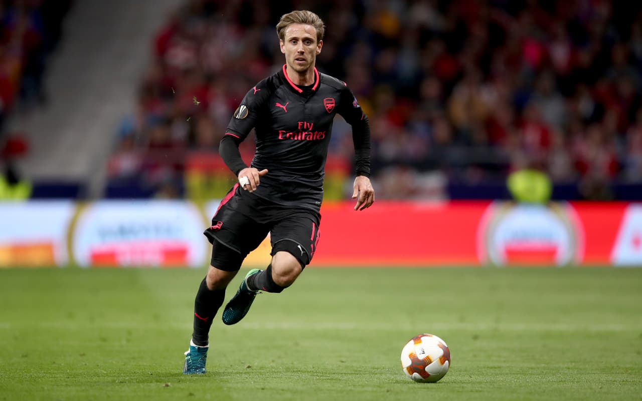 El defensa español del Arsenal FC, Nacho Monreal.