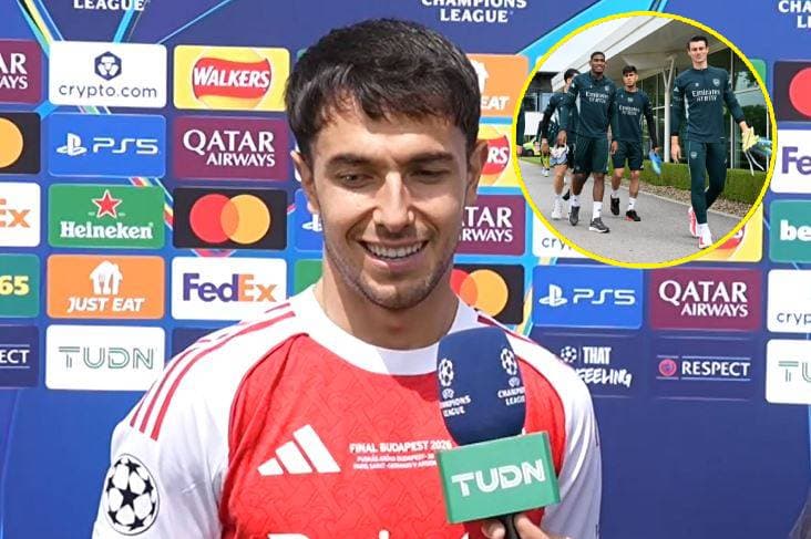 Final Champions League: Zubimendi respecto a la titularidad: "No voy a pensar cosas raras"