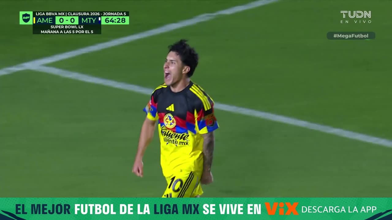 ¡Está de regreso! Alejandro Zendejas anota un golazo en su cumpleaños al Monterrey