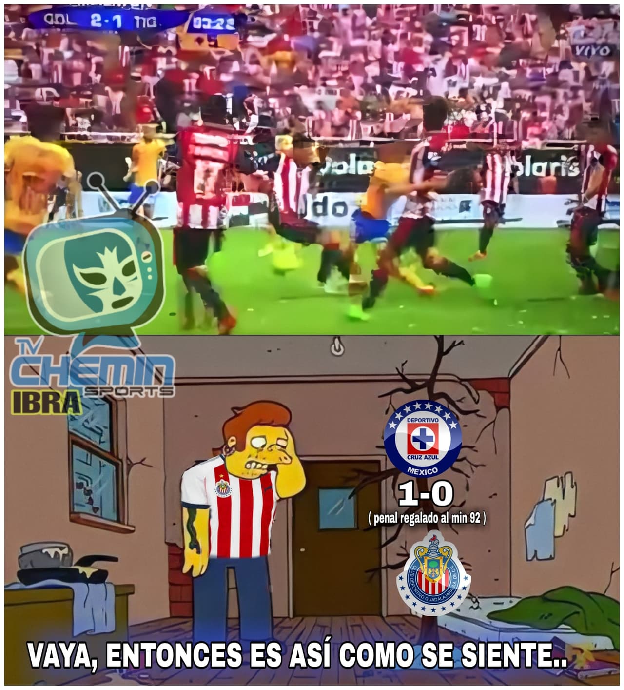 Cruz Azul sale campeón de la Copa GNP y los memes se abalanzan sobre chivas tras perder la final en penales.