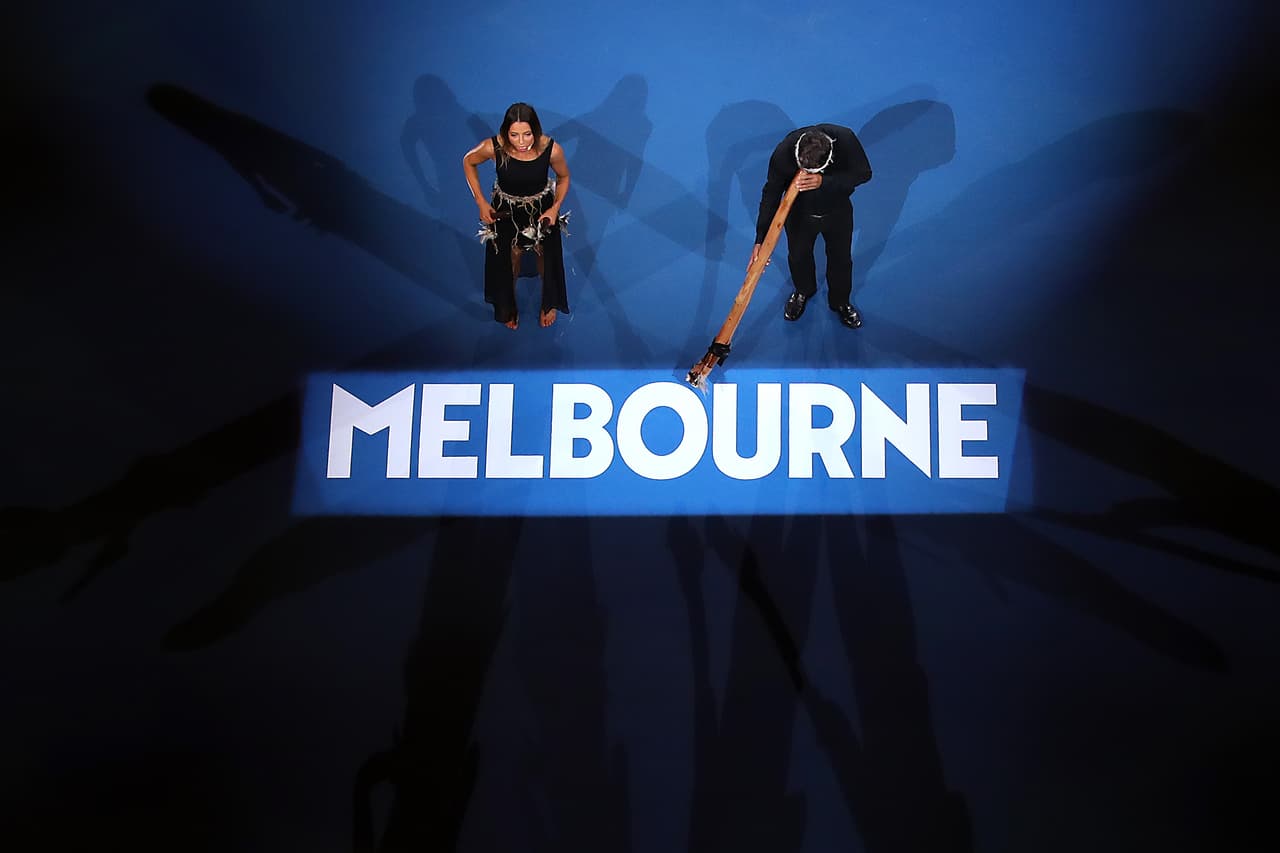 Así luce la Rod Laver Arena previo al primer partido de singles femenino en la Primera Ronda.