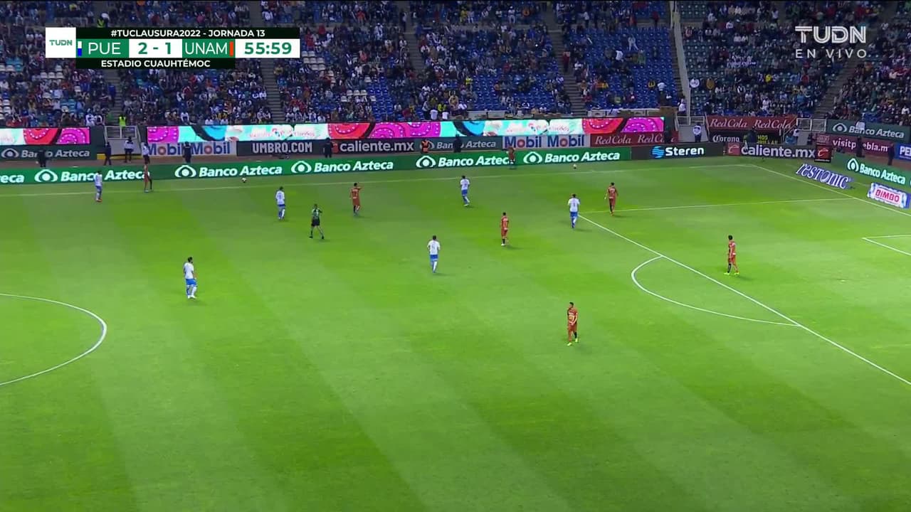 ¡TIRO ATAJADO! disparo por Rogério.