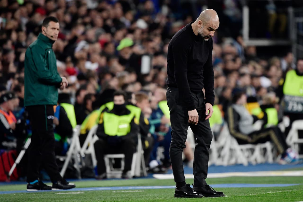 Los intentos en ataque de los Citizens no tenían conformes a Pep.