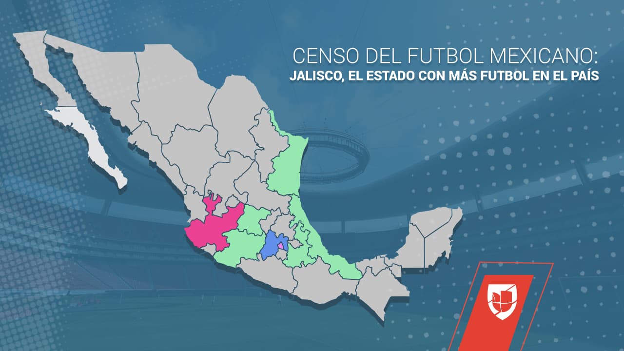 Censo del futbol mexicano: Jalisco, el estado con más futbol en el país