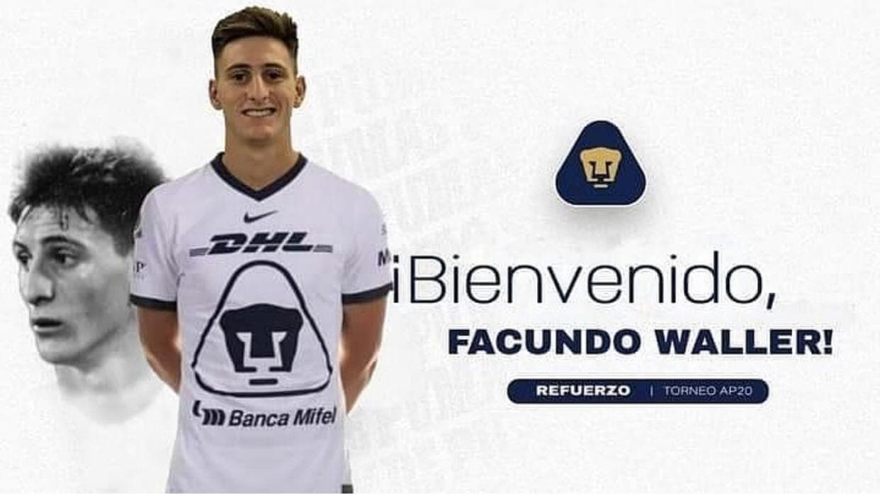 Oficial: Facundo Waller es nuevo refuerzo de Pumas