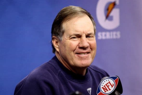 Para muchos, Belichick ha parecido más relajado en esta ocasión.
