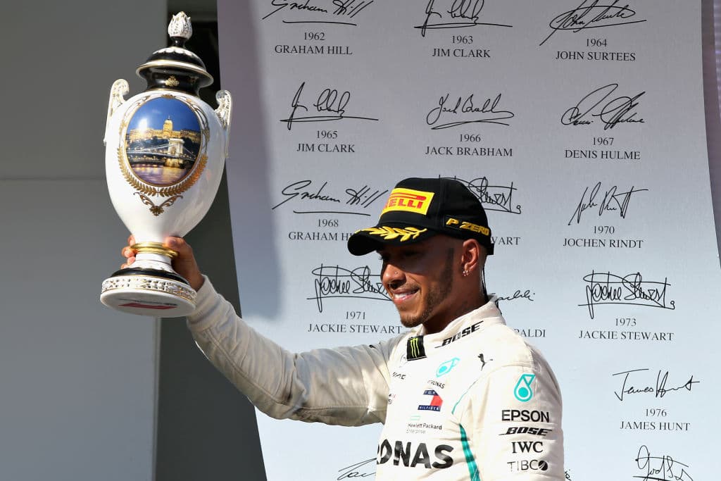 Hamilton ha ganado cinco carreras en el actual campeonato y en Bélgica quiere tener una más que lo acerque a ser campeón.
