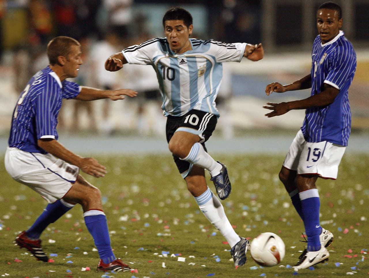 Argentina tuvo la revancha en la Copa América de Venezuela 2007 en partido de fase de grupos cuando superó 4-1 a Estados Unidos con doblete de Hernán Crespo y goles de Aimar y Tévez, por los norteamericanos marcó Eddie Johnson