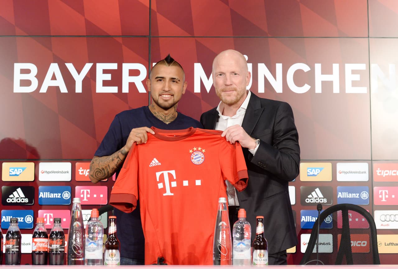 Arturo Vidal llegó en el último mercado veraniego de Guardiola en Múnich. Tuvo un precio de 37 millones pagados a la Juventus. Su precio seguramente ha aumentado.