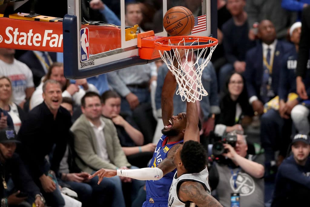 Lo mejor del Juego 5 de la serie de Playoffs de la Conferencia del Oeste entre los Denver Nuggets y los San Antonio Spurs en Pepsi Center en imágenes.