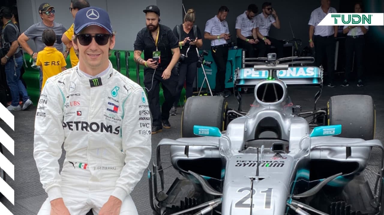 Esteban Gutiérrez homenajeó a Ayrton Senna en Sao Paulo