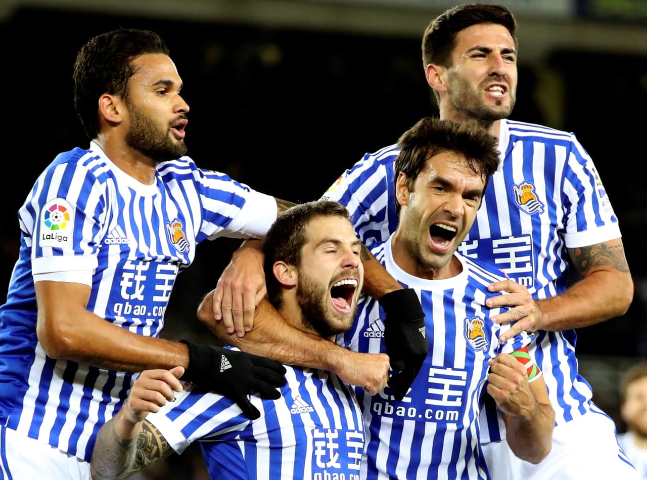 Por eso el festejo a rabiar del jugador, quien además se acordó de su compañero y amigo, Carlos Vela.