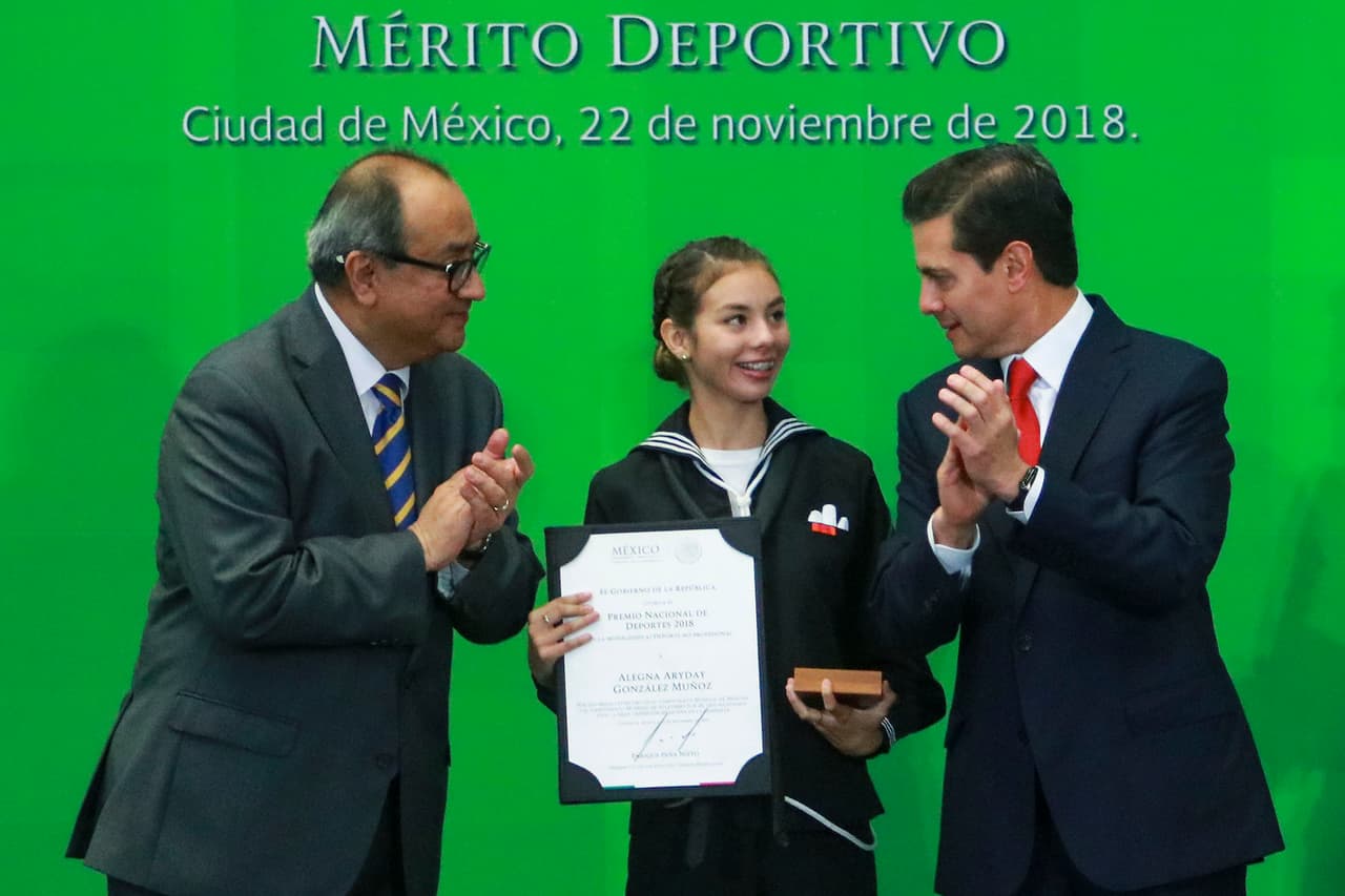 Alegna Aryday González Muñoz ganó medalla de oro en marcha de 10 mil metros en el Mundial Sub 20 en Finlandia y se llevó el premio de Deporte no Profesional.