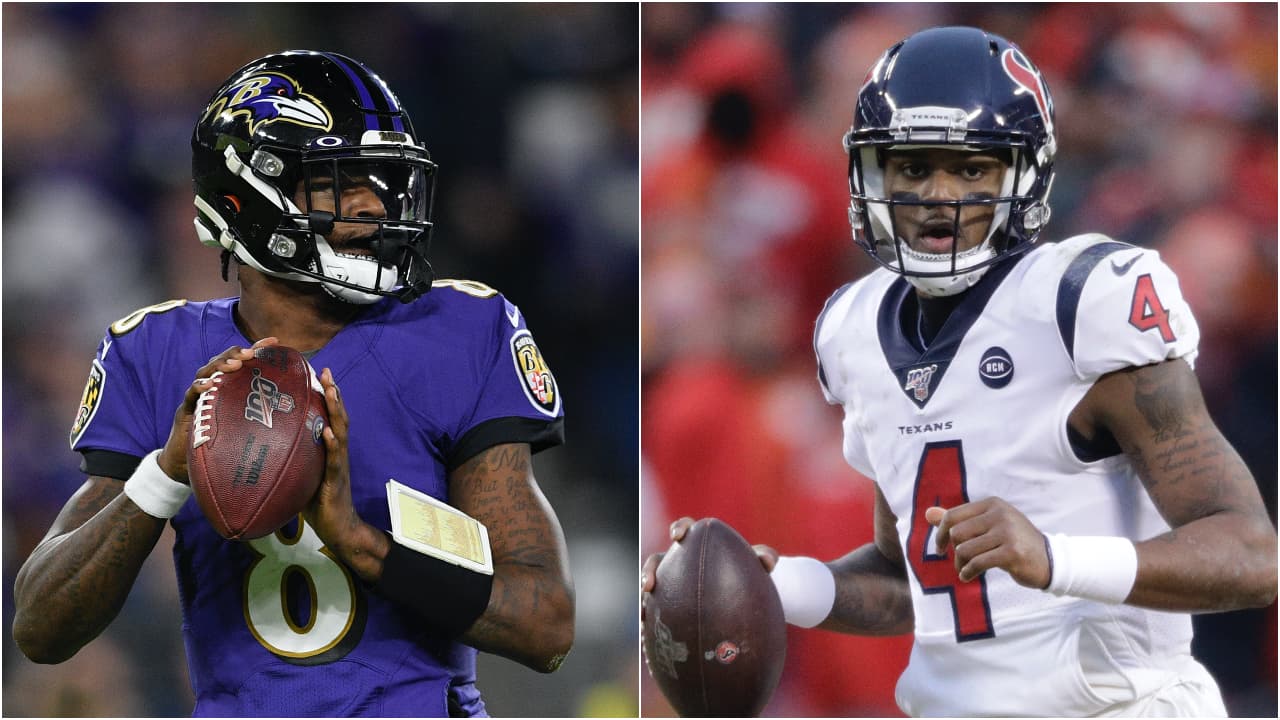 <b>Semana 2 – Baltimore Ravens @ Houston Texans</b>
<br>Fecha: 20 septiembre
<br>Estadio: NRG Stadium
<br>Hora: 3:25 pm (Ciudad de México)
<br>- Dos de los mejores quarterbacks jóvenes frente a frente. Lamar Jackson ante Deshaun Watson.