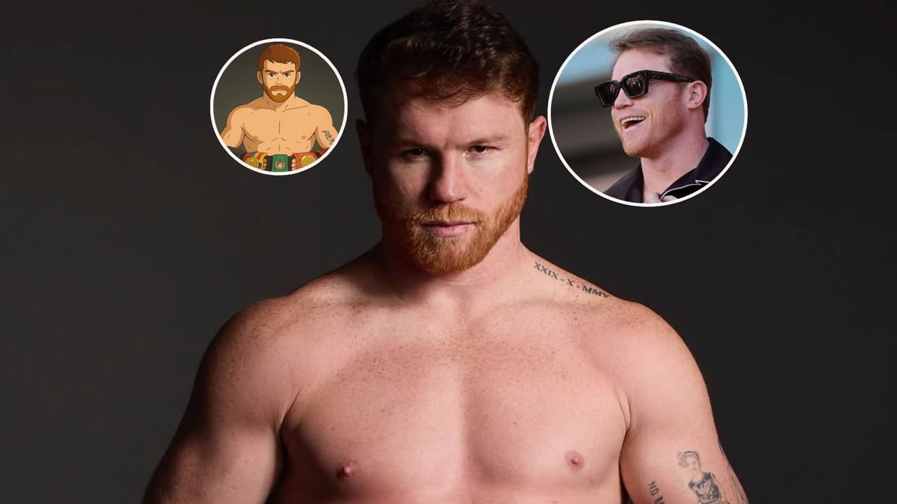 ¡Cae Canelo! Así presume su imagen bajo la tendencia de Studio Ghibli