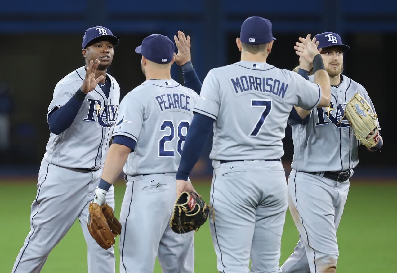 Con sendos cuadrangulares, Tampa Bay apalea a Toronto