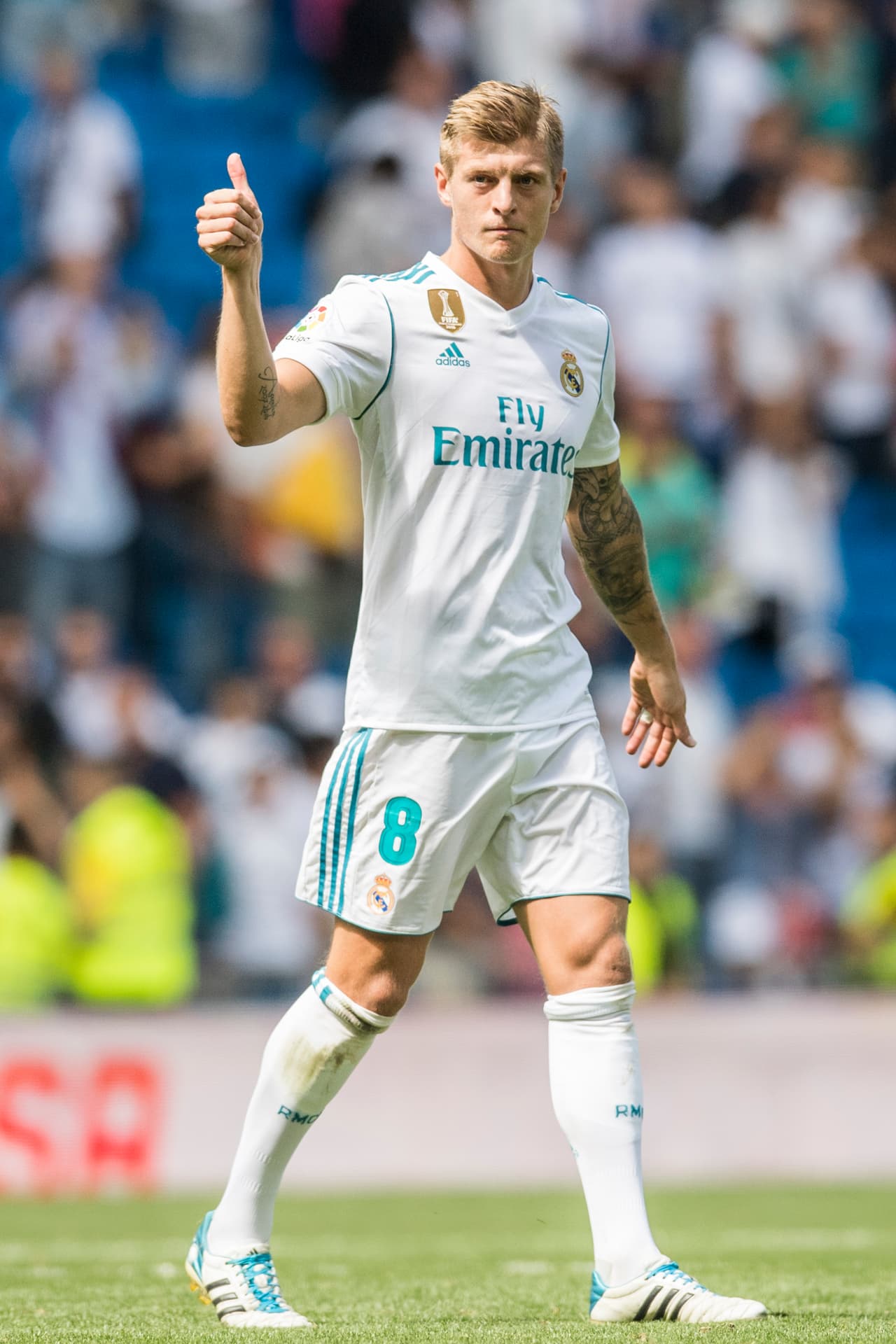 9. Toni Kroos (Real Madrid) - Puntaje: 90