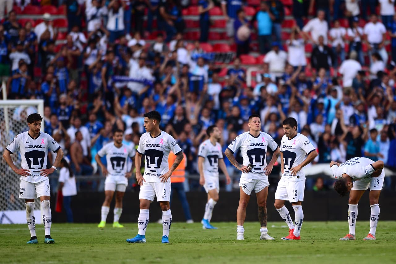 Pumas sucumió nuevamente en el Estadio Corregidora tras caer ante Querétaro.