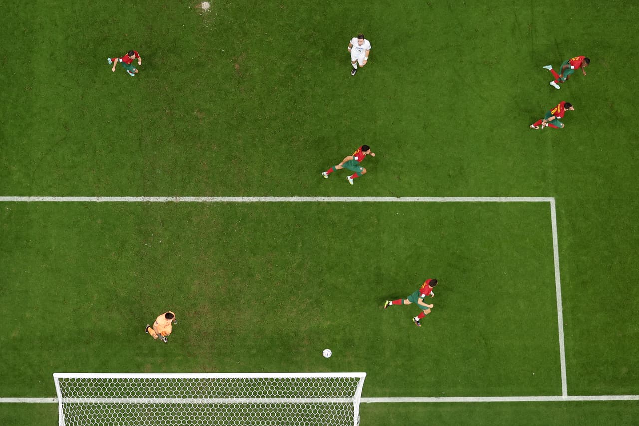 Bruno Fernandes da el triunfo a Portugal ante Uruguay