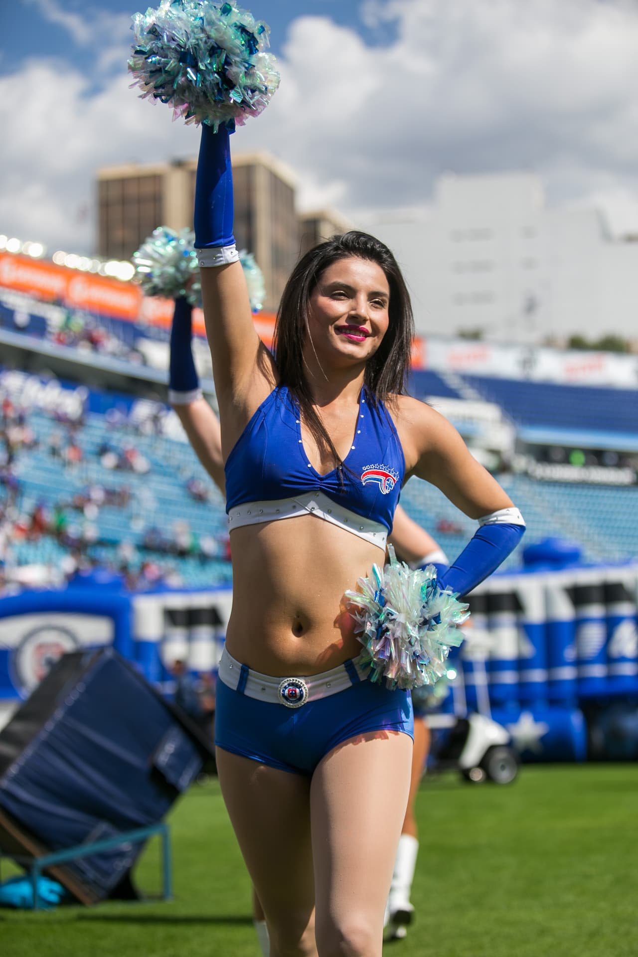 La belleza de las porristas en la fecha 5