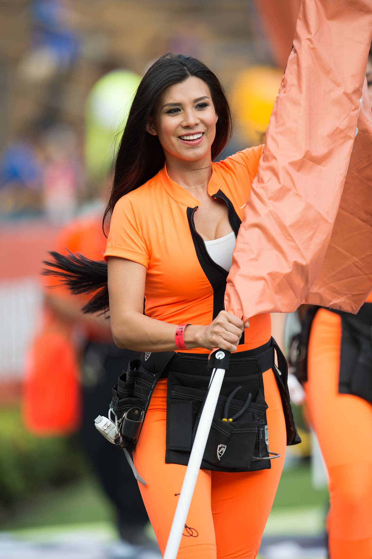 La belleza de las porristas en la fecha 5